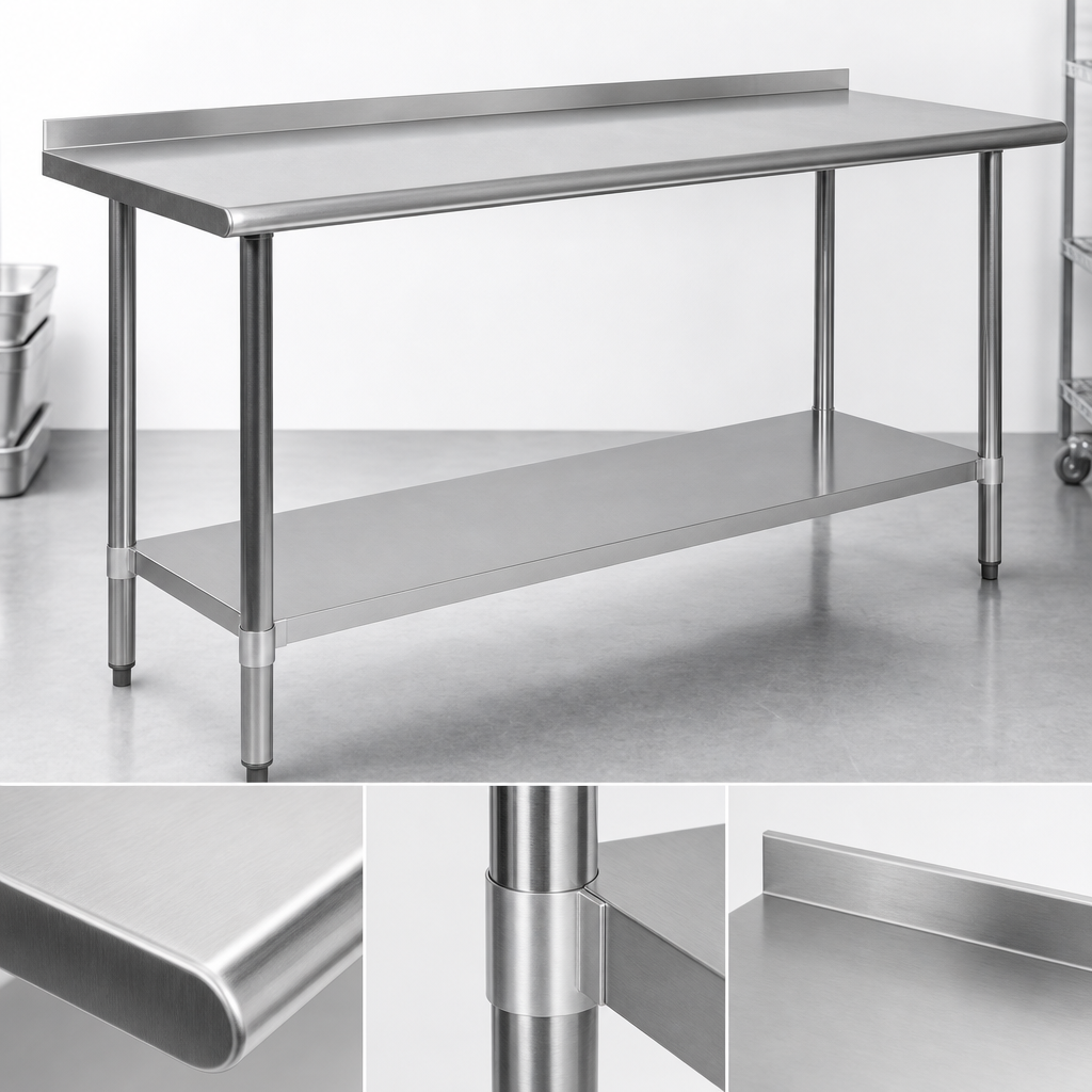 18-Gauge Stainless Steel Construction