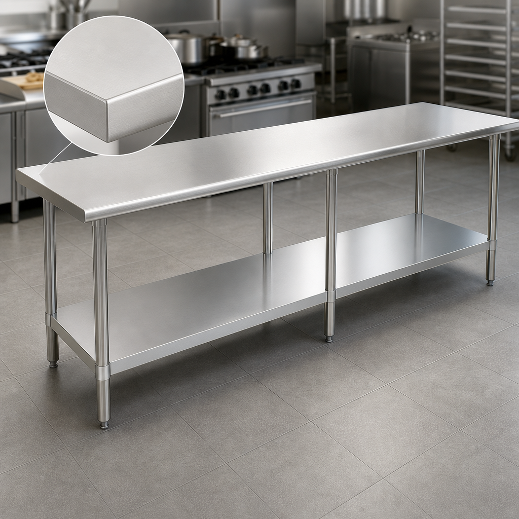 14-Gauge 300 Series Stainless Steel Top