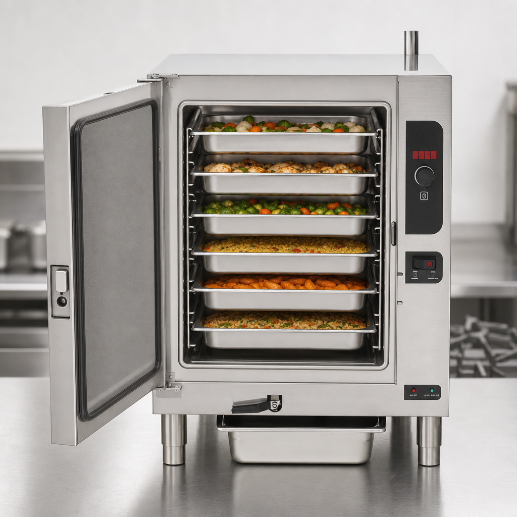 Six Full-Size Pan Capacity