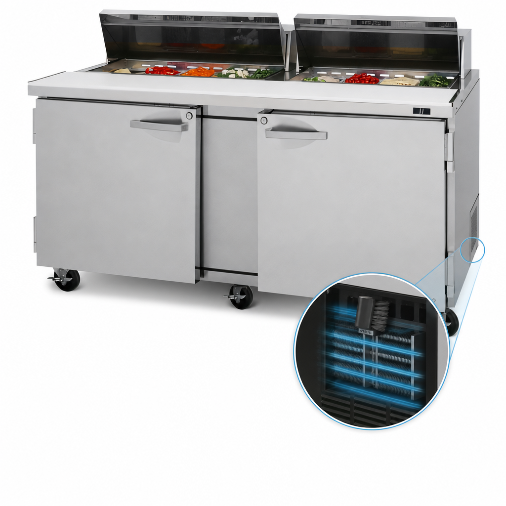 Self-Cleaning Condenser