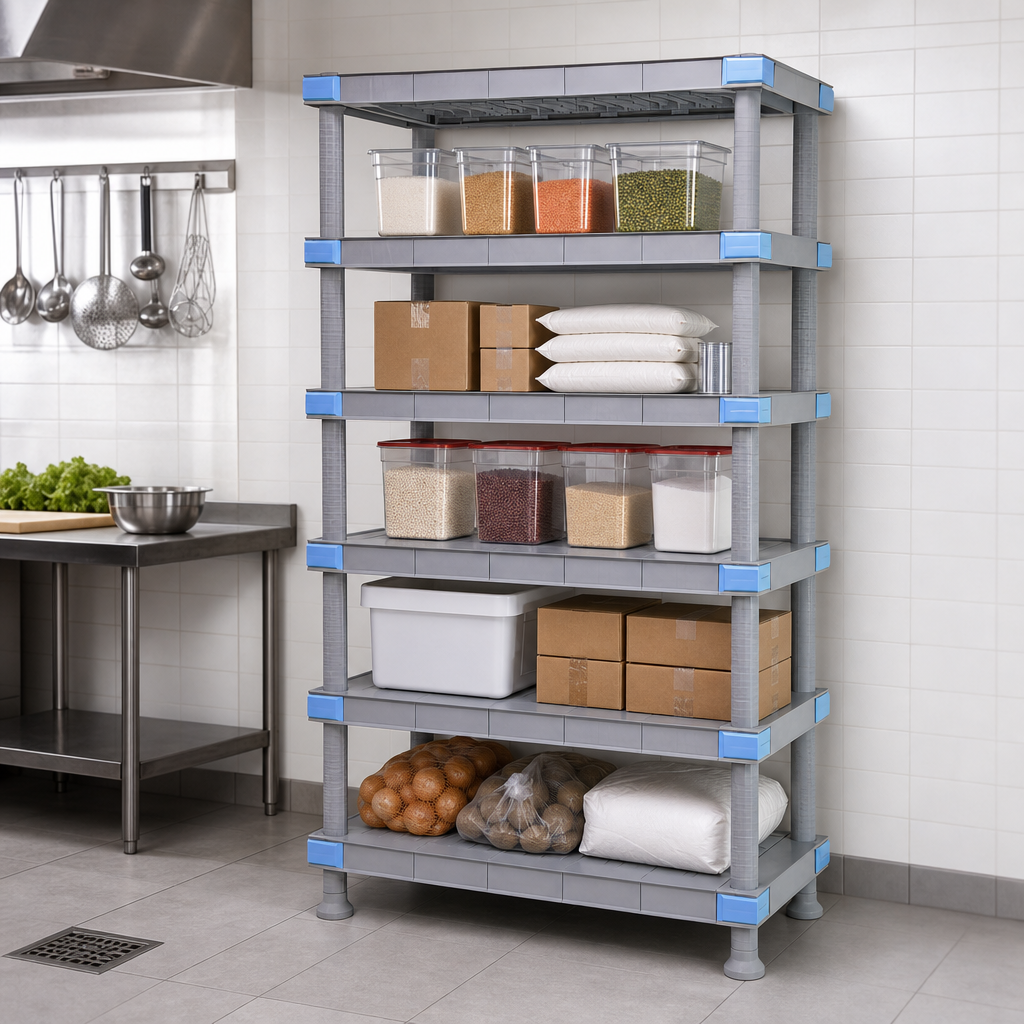 Five Solid Shelves