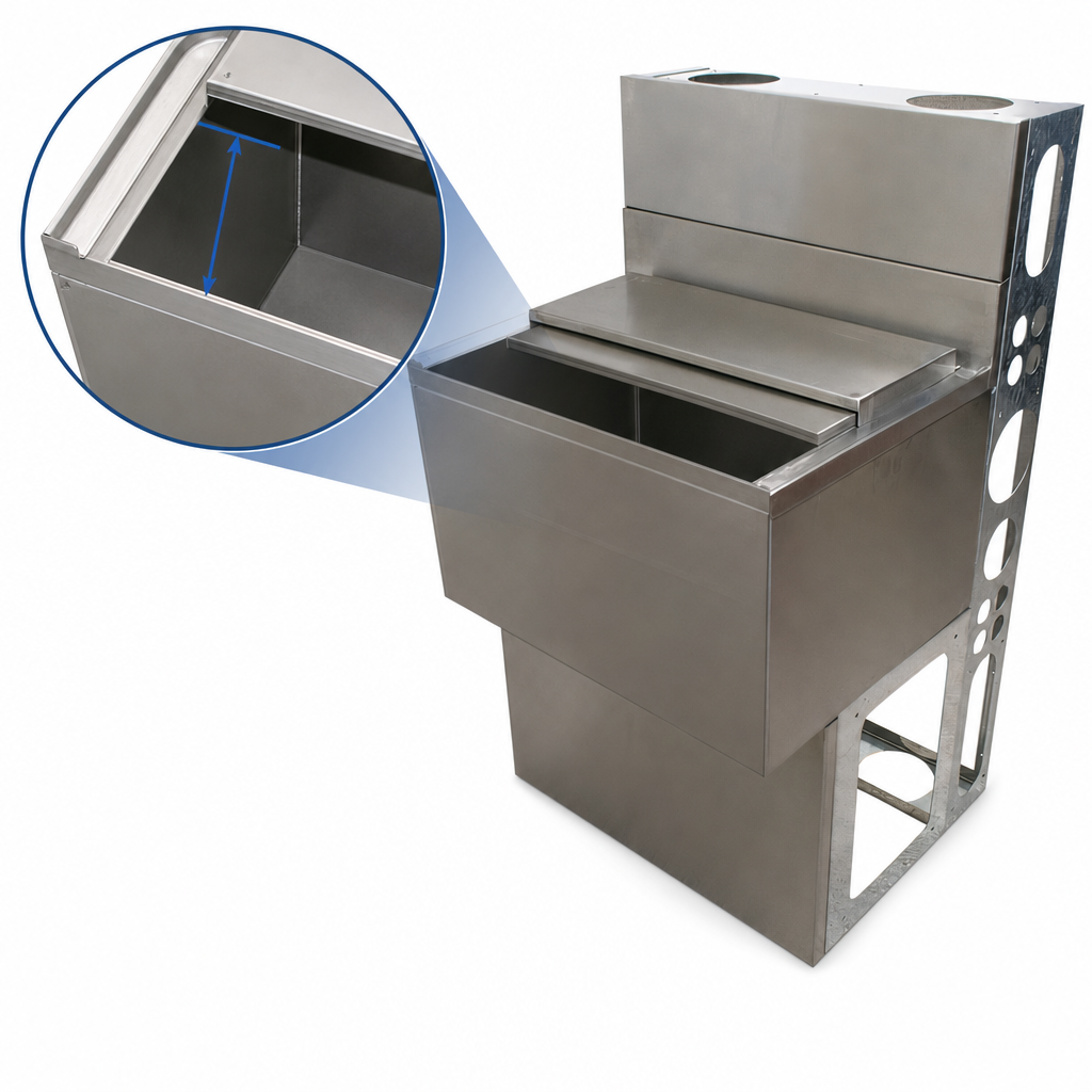 12-9/16-Inch Deep Bin