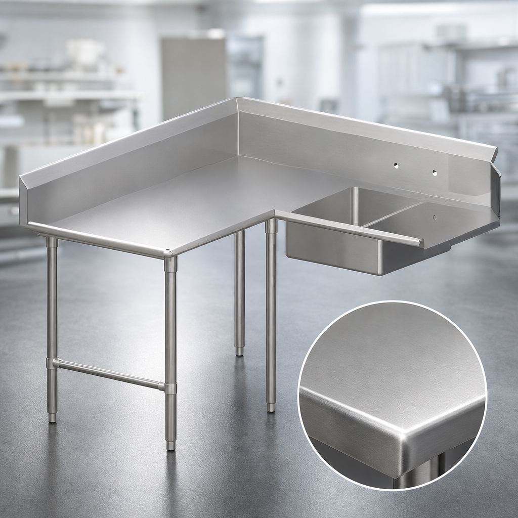 Heavy-Duty Stainless Top