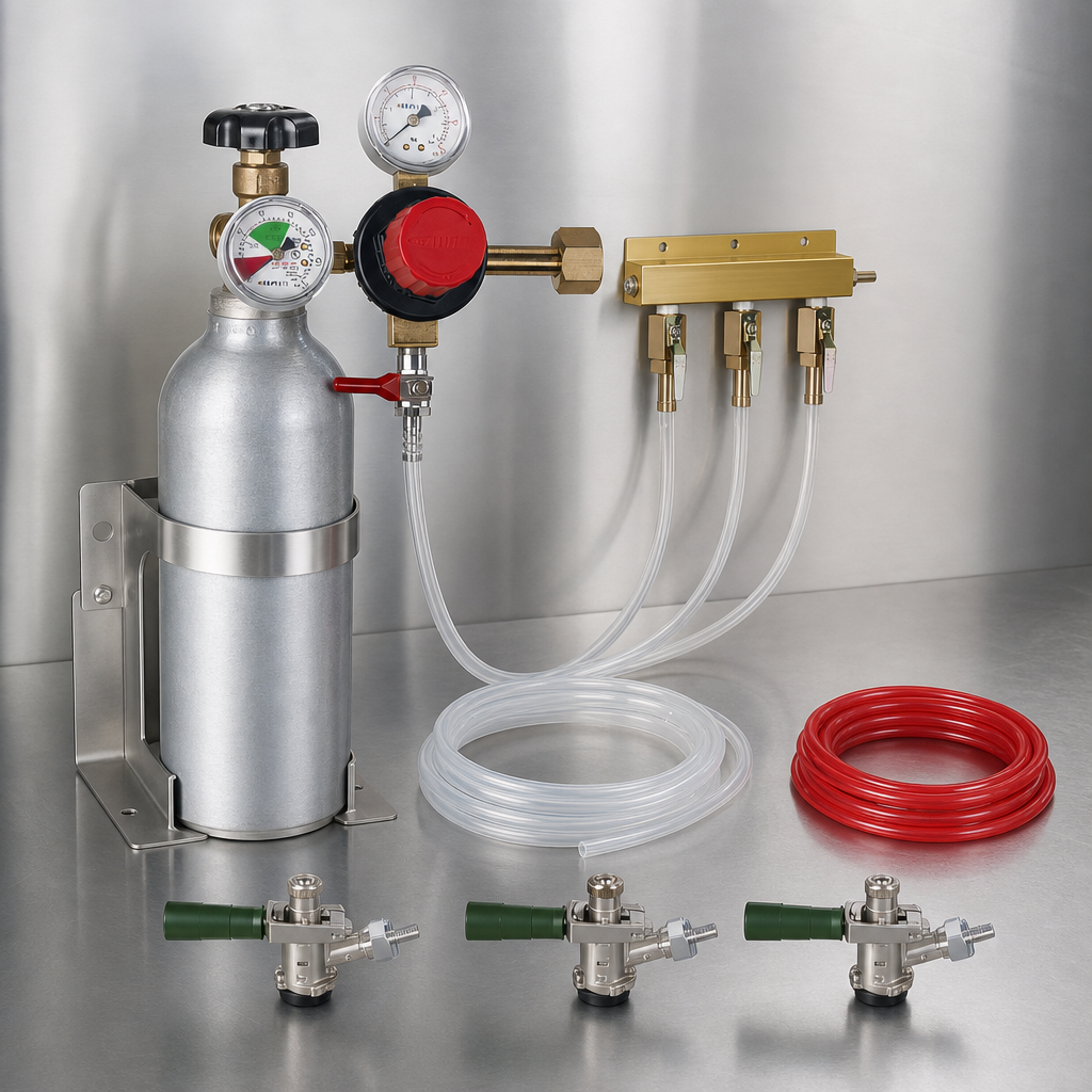 CO2 Tank Mount Primary Regulator
