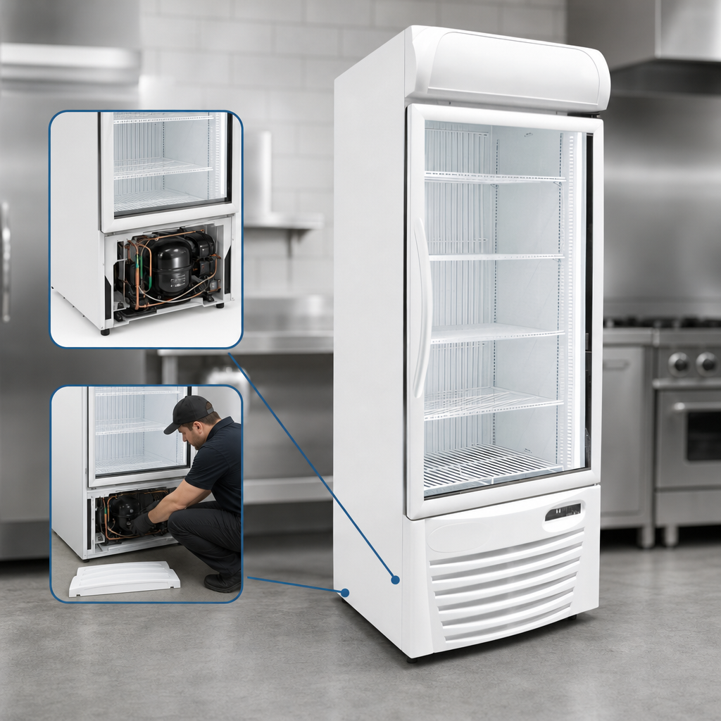 Bottom-Mounted Self-Contained Refrigeration