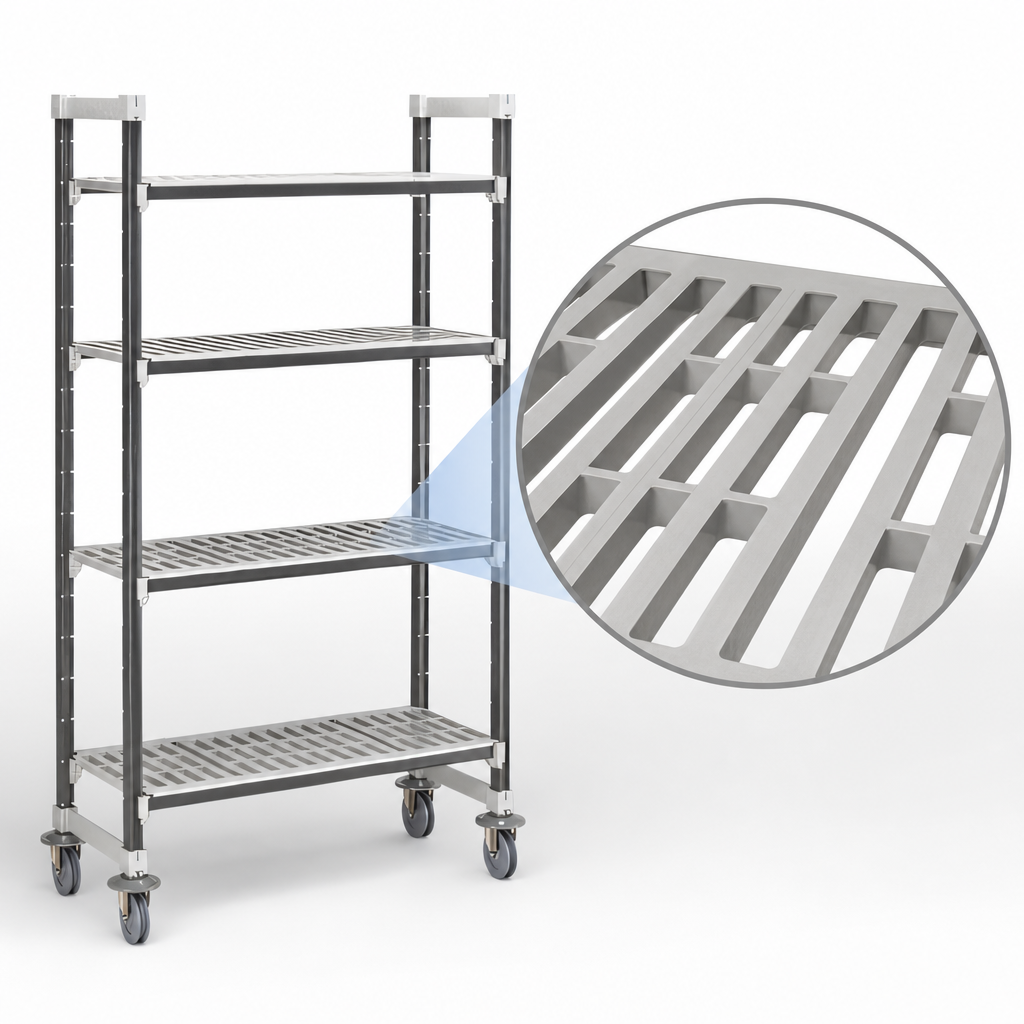 Vented Shelf Plates