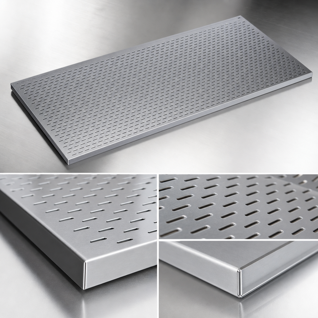 Perforated Stainless Steel Top