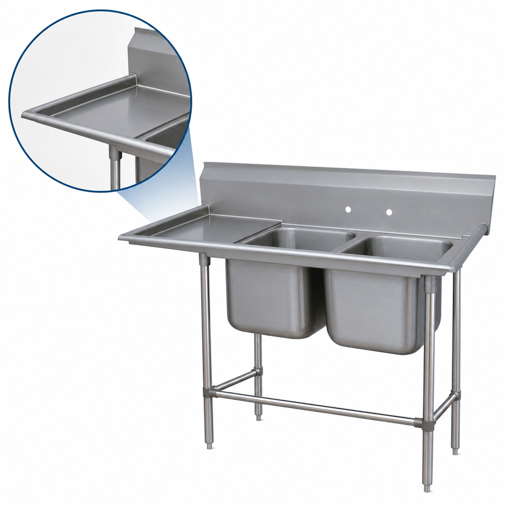 Left-Hand Drainboard Configuration