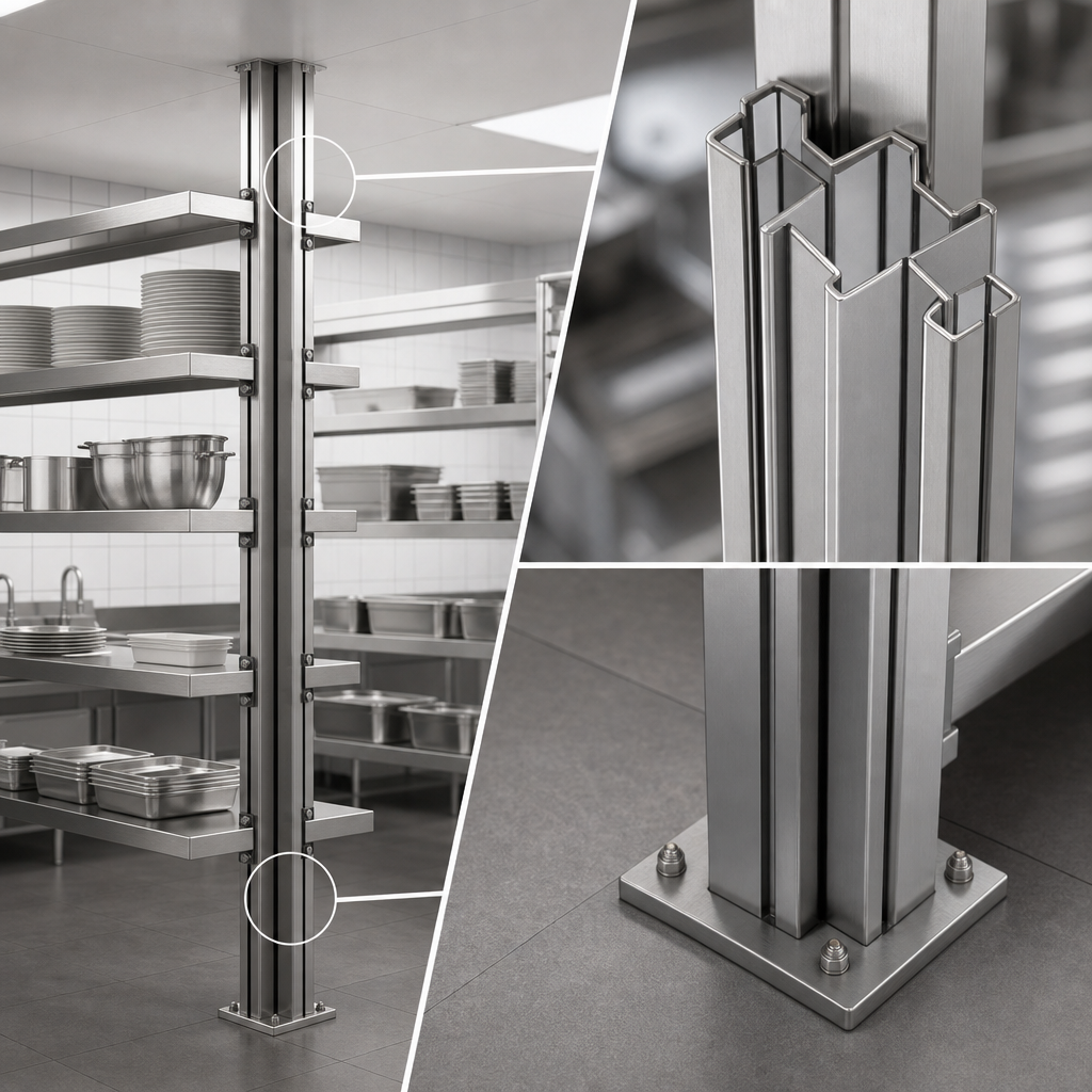Back-to-Back Upright Assembly