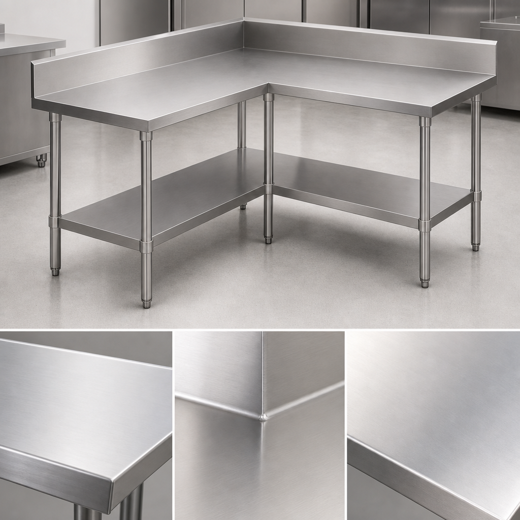 14-Gauge 300 Series Stainless Top