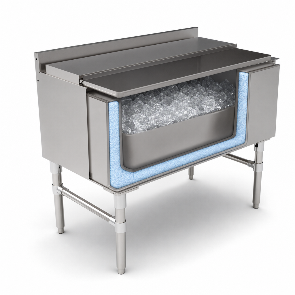 Foam Insulated Ice Bin