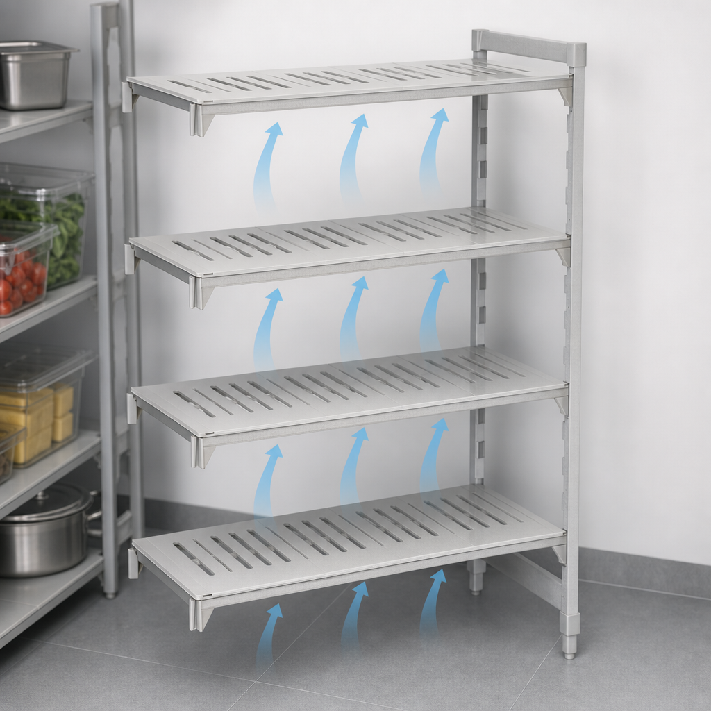 Vented Shelf Plates