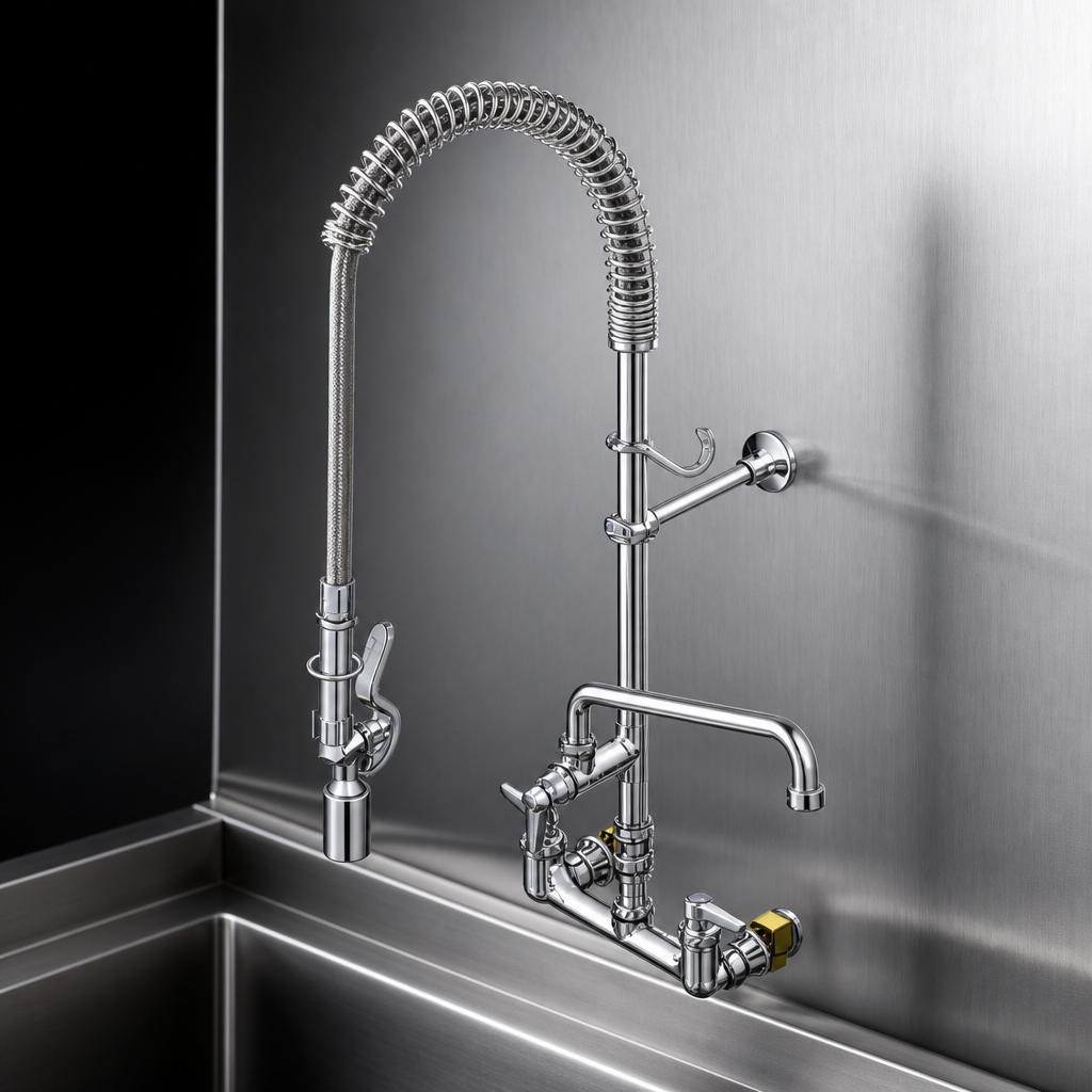 Polished Chrome Plated Brass Construction