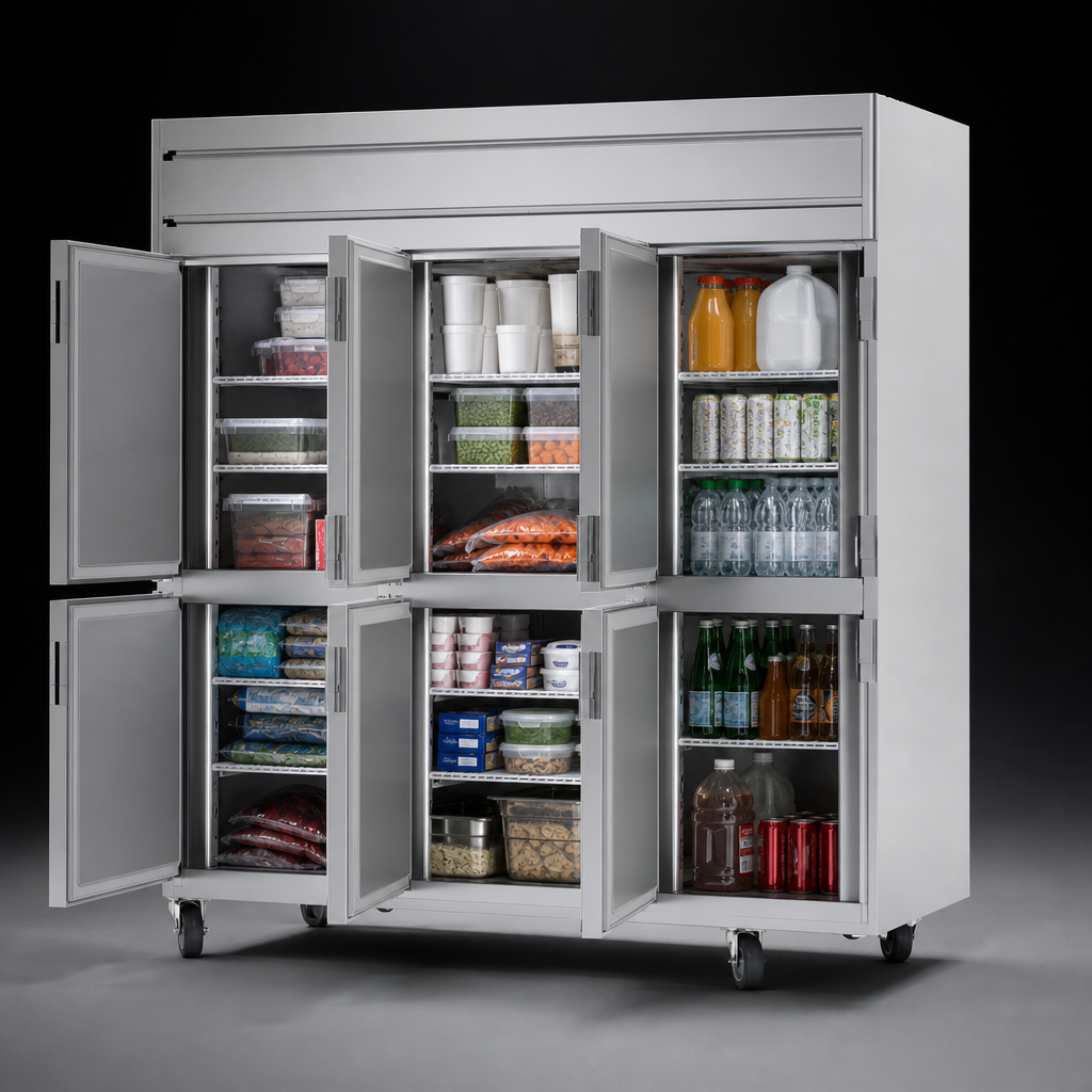 Three-Section Storage