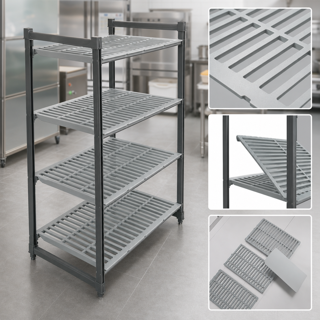Vented Polypropylene Shelf Plates