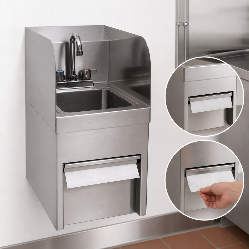 Integrated Towel Dispenser
