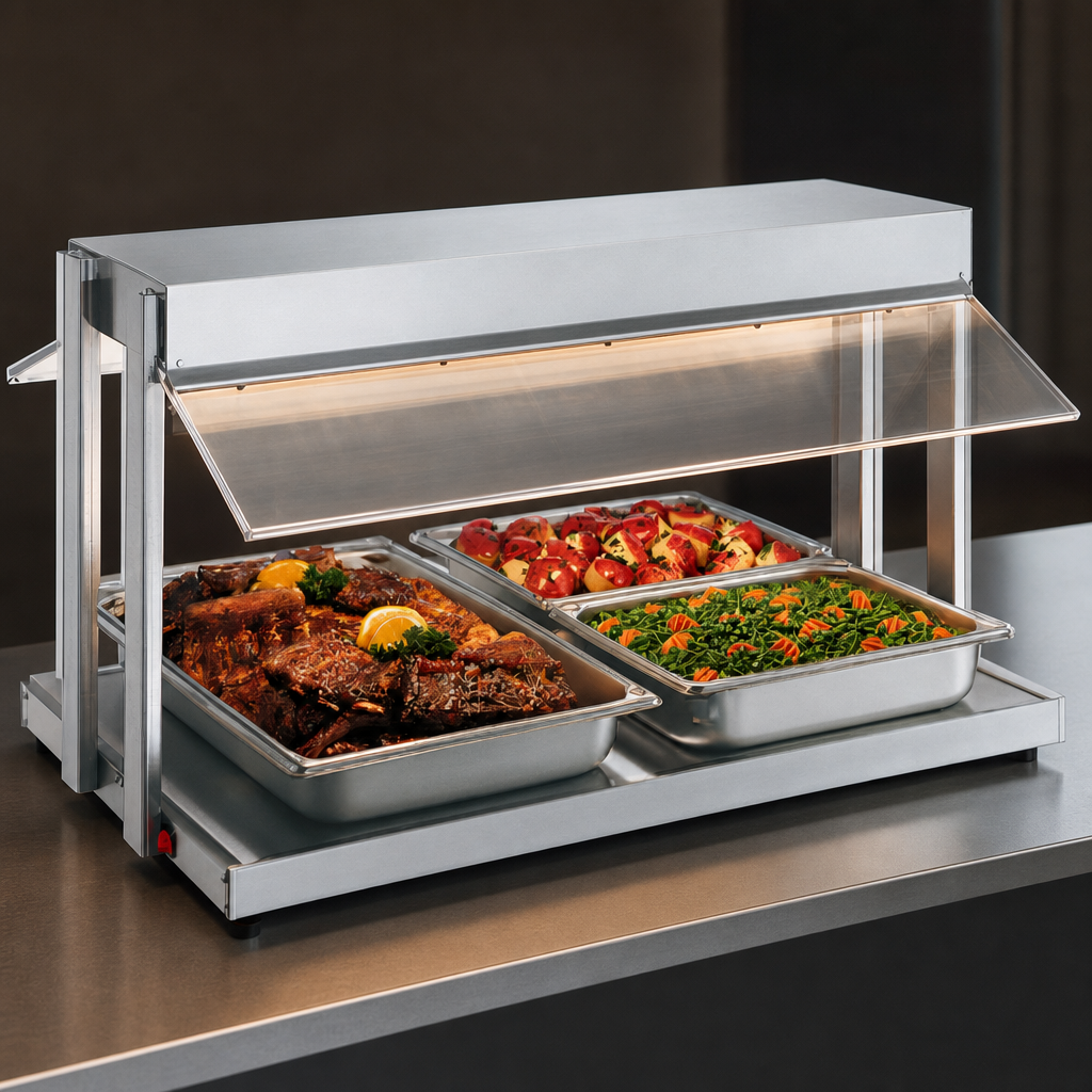 Buffet-Style Sneeze Guards