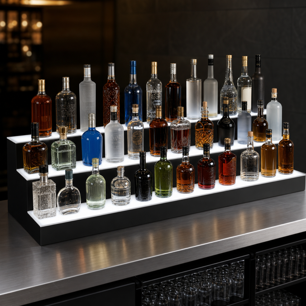 45-Bottle, 3-Tier Capacity