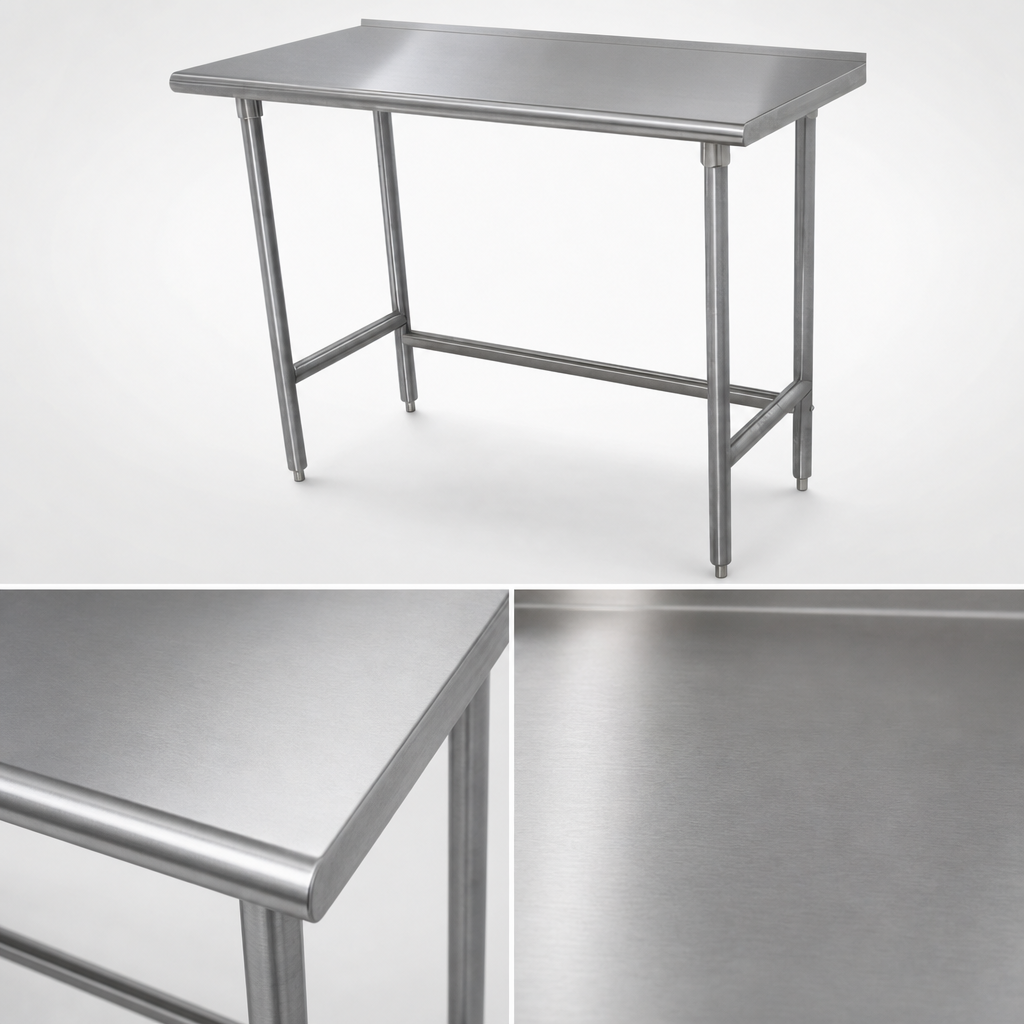 14 Gauge 304 Stainless Steel Top