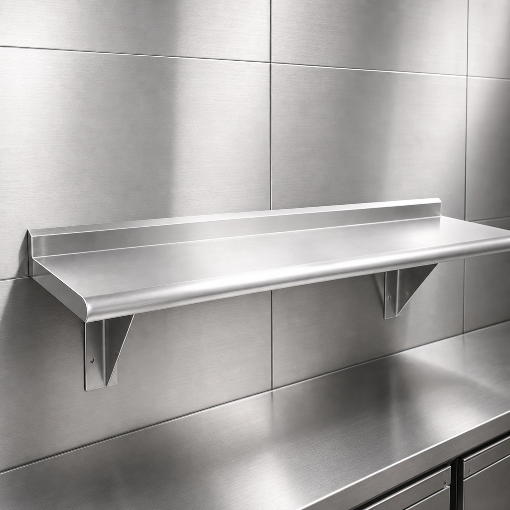 16-Gauge 304 Stainless Steel Construction