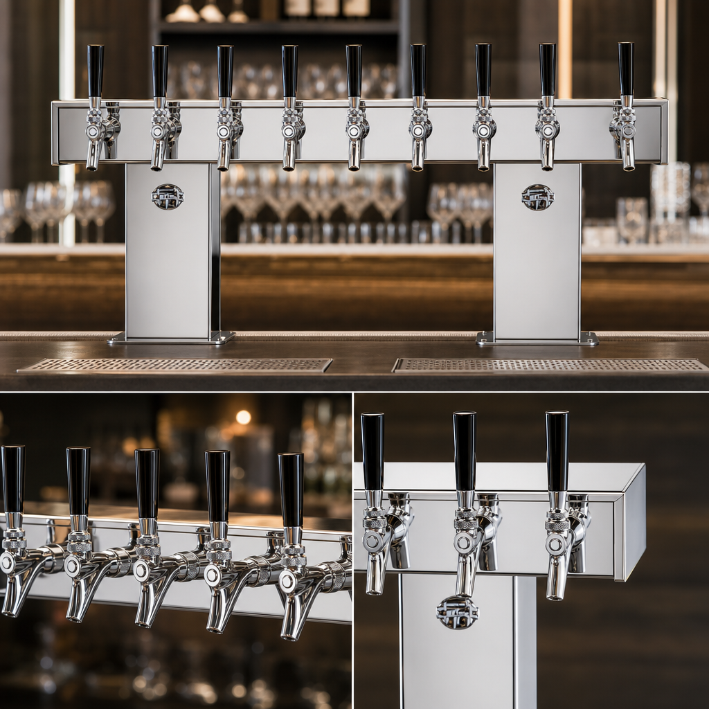 Eight-Faucet Capacity