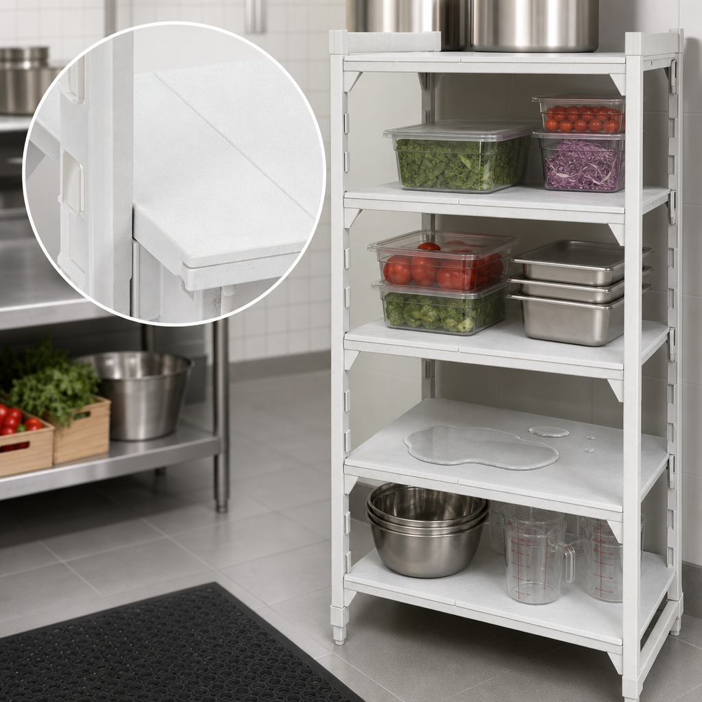 Solid Polypropylene Shelf Plates