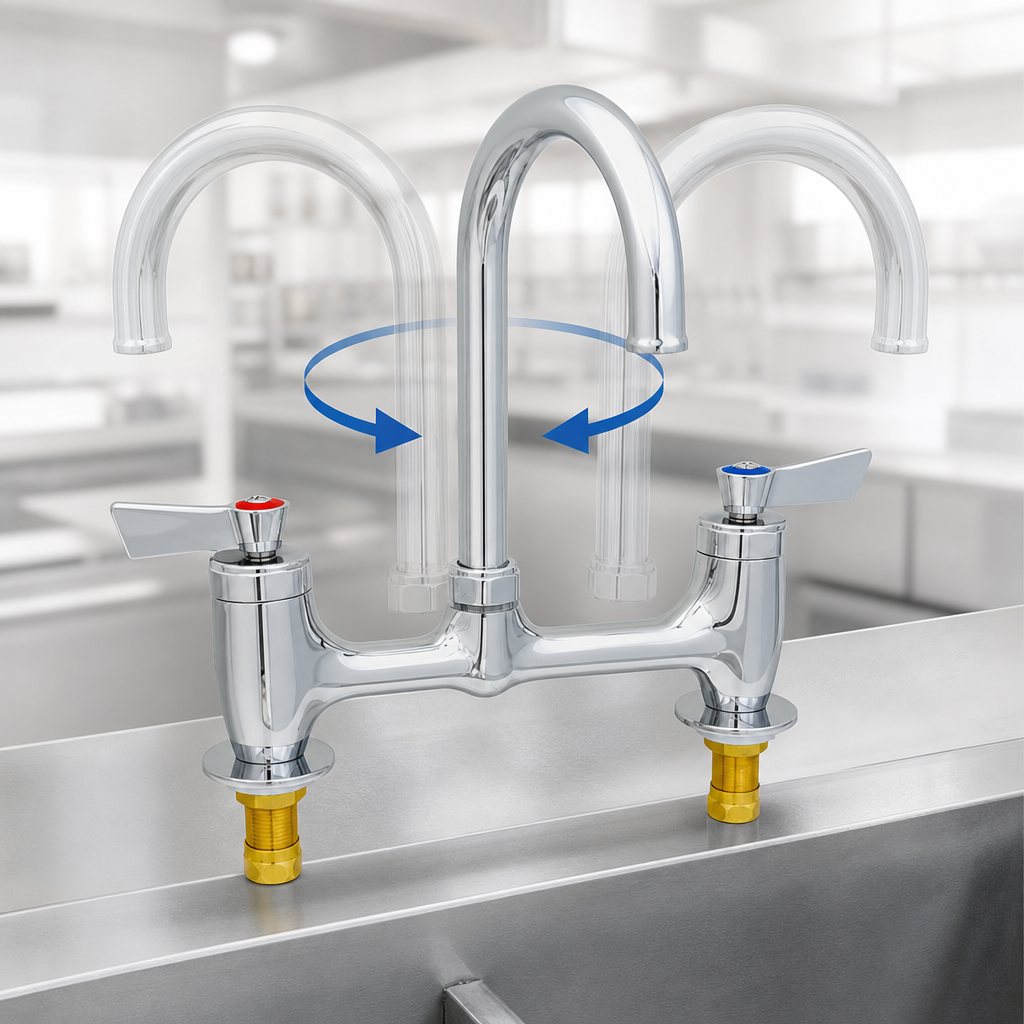 12-Inch Swivel Gooseneck Spout