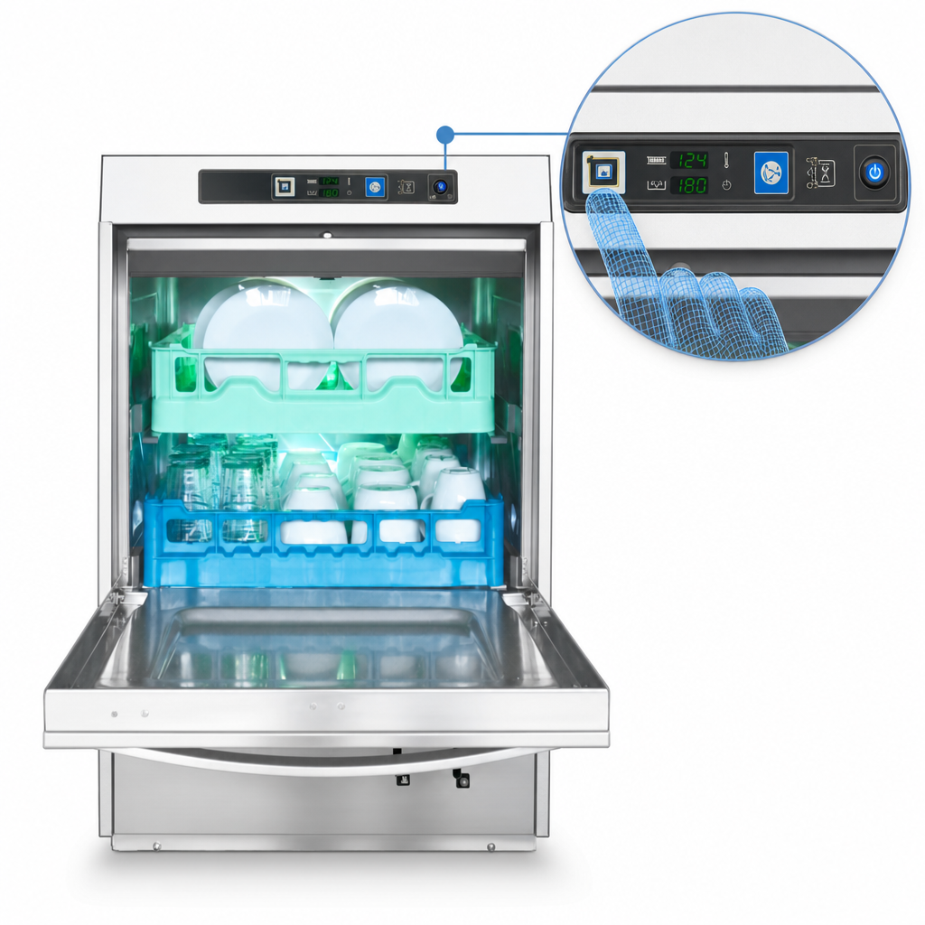 Soft-Touch Electronic Control Panel