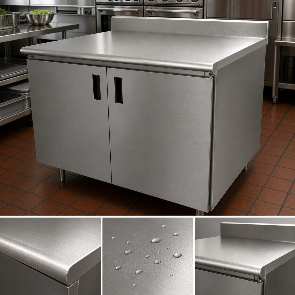 14-Gauge 304 Stainless Steel Top