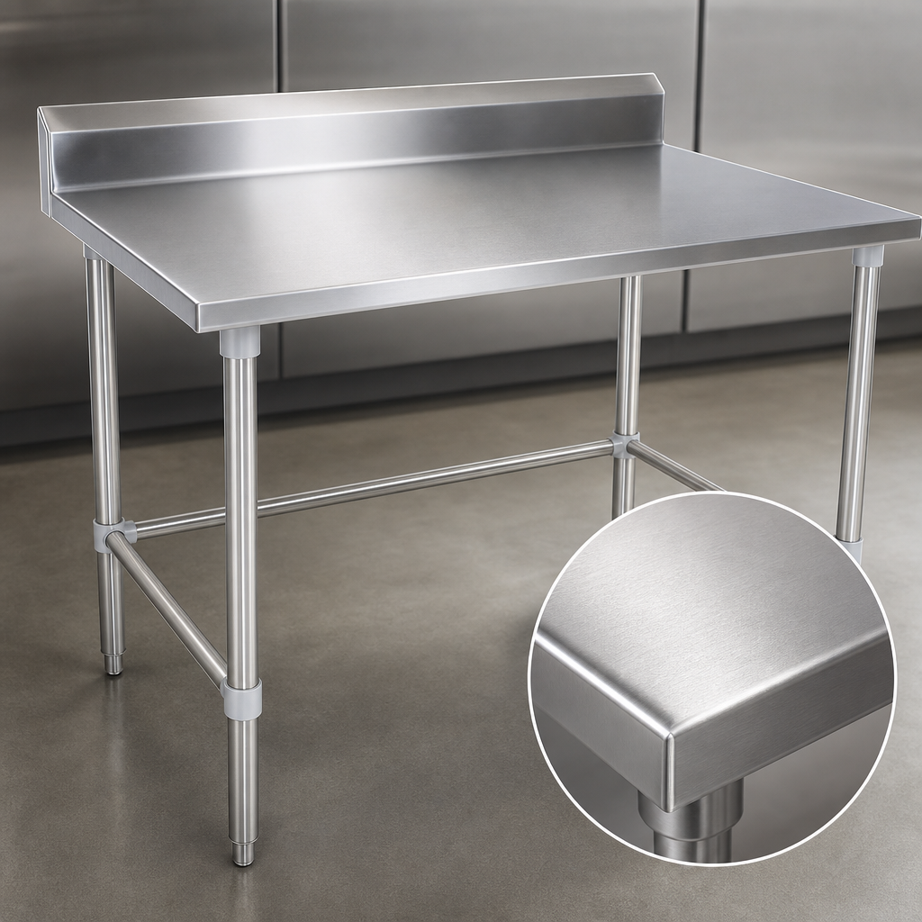 16-Gauge 300 Series Stainless Steel Top