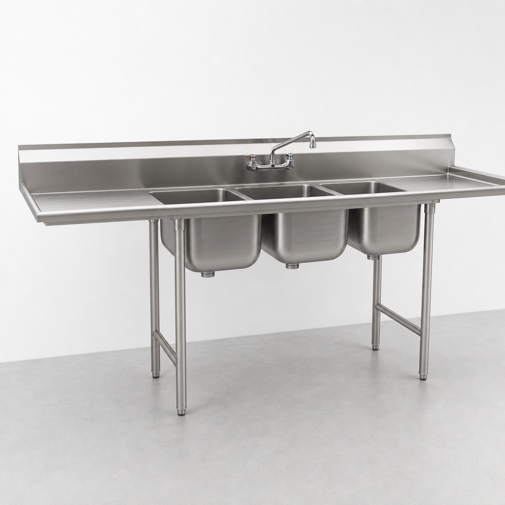 Three Compartment Basin Layout