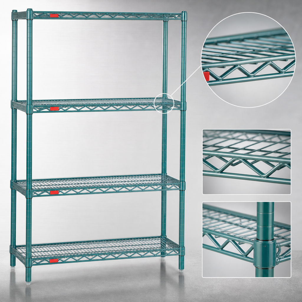 Patented QuadTruss® Shelves