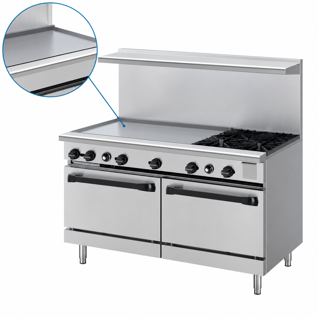 48-Inch Left-Side Griddle