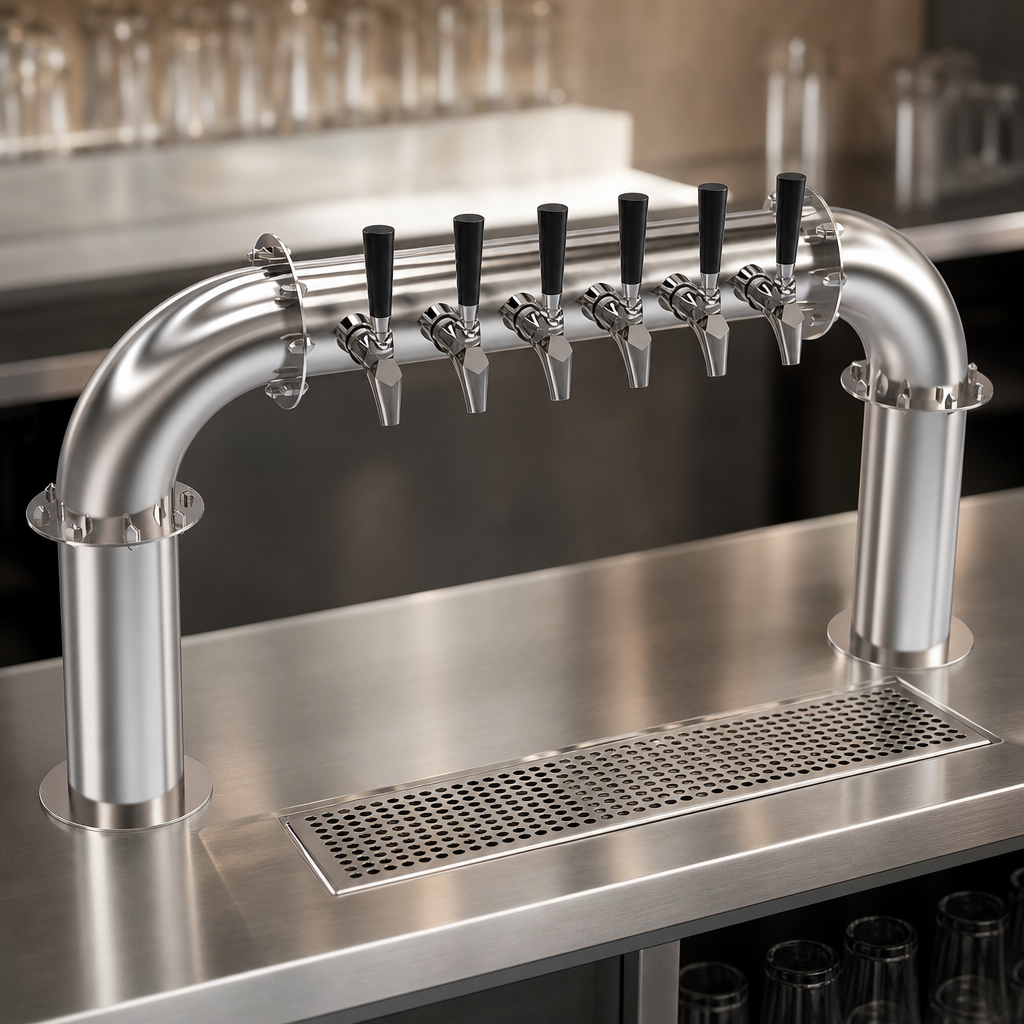 Six-Faucet Capacity