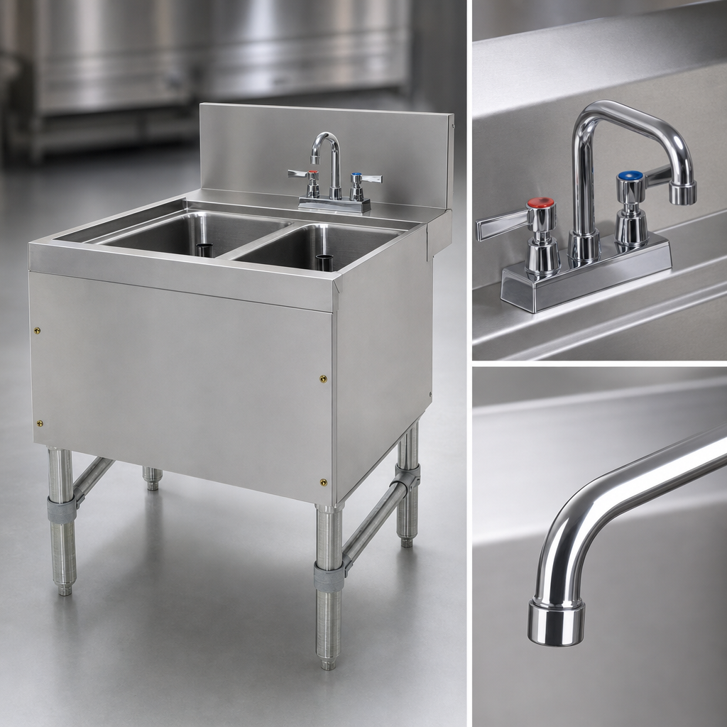 Included Deck-Mount Faucet