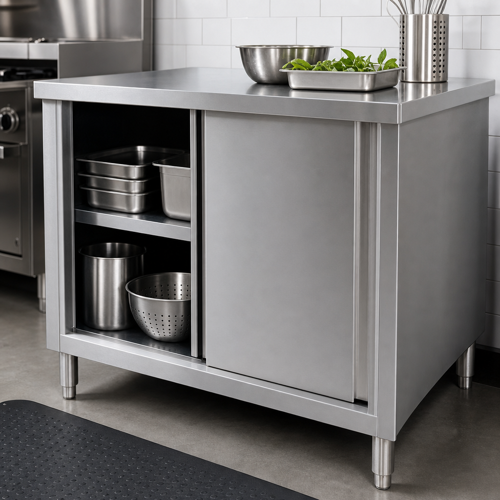 Sliding Door Cabinet Base