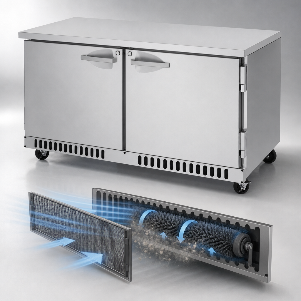 Self-Cleaning Condenser