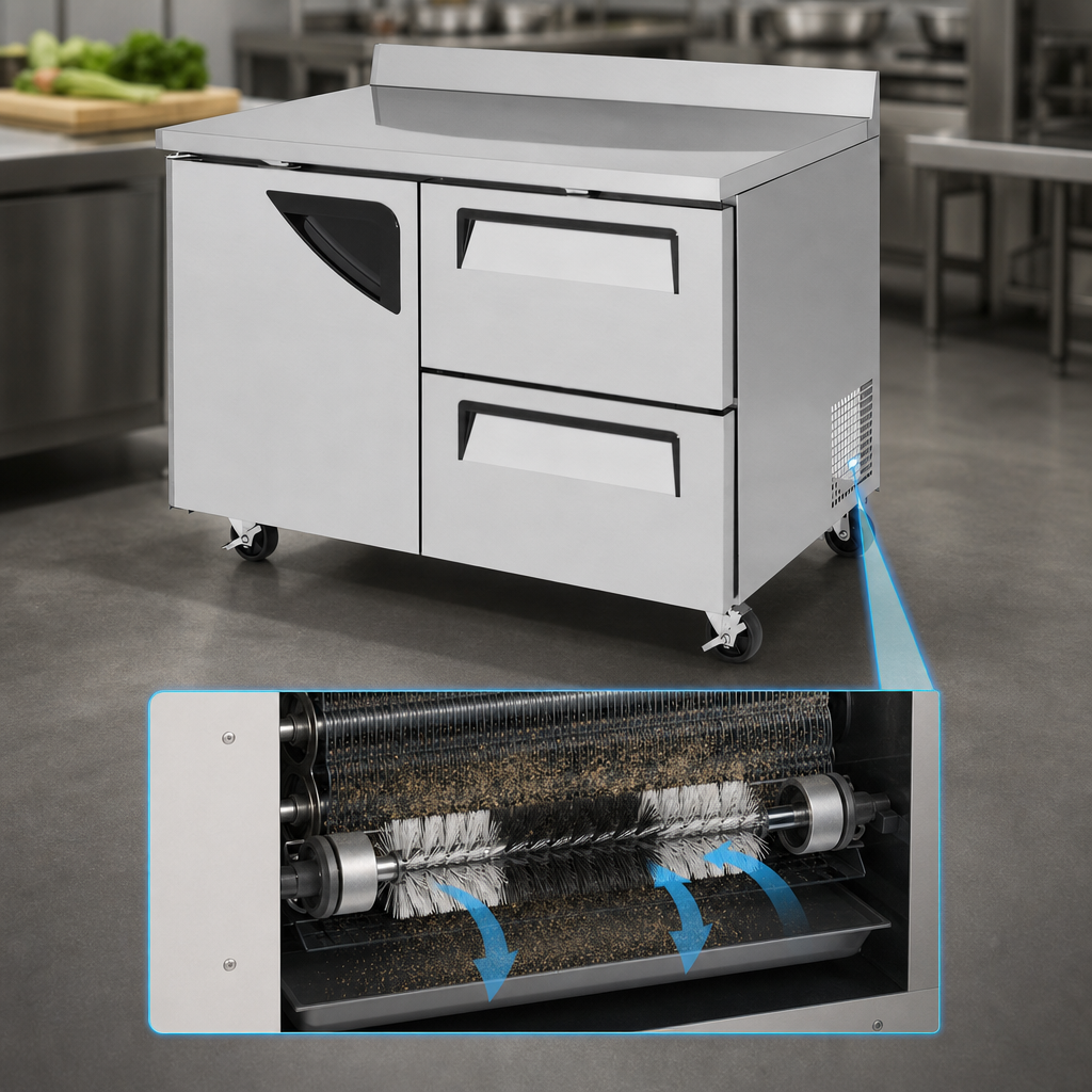 Self-Cleaning Condenser
