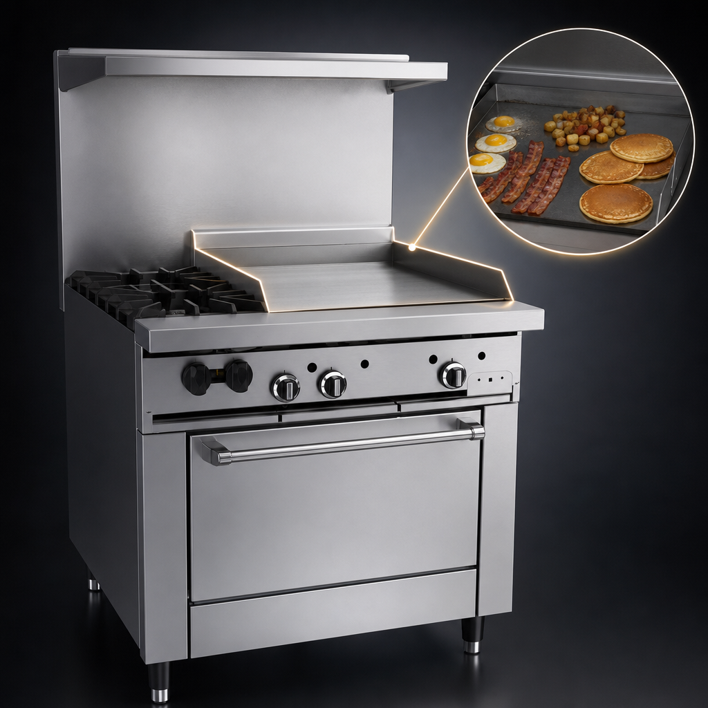 24-Inch Griddle Section