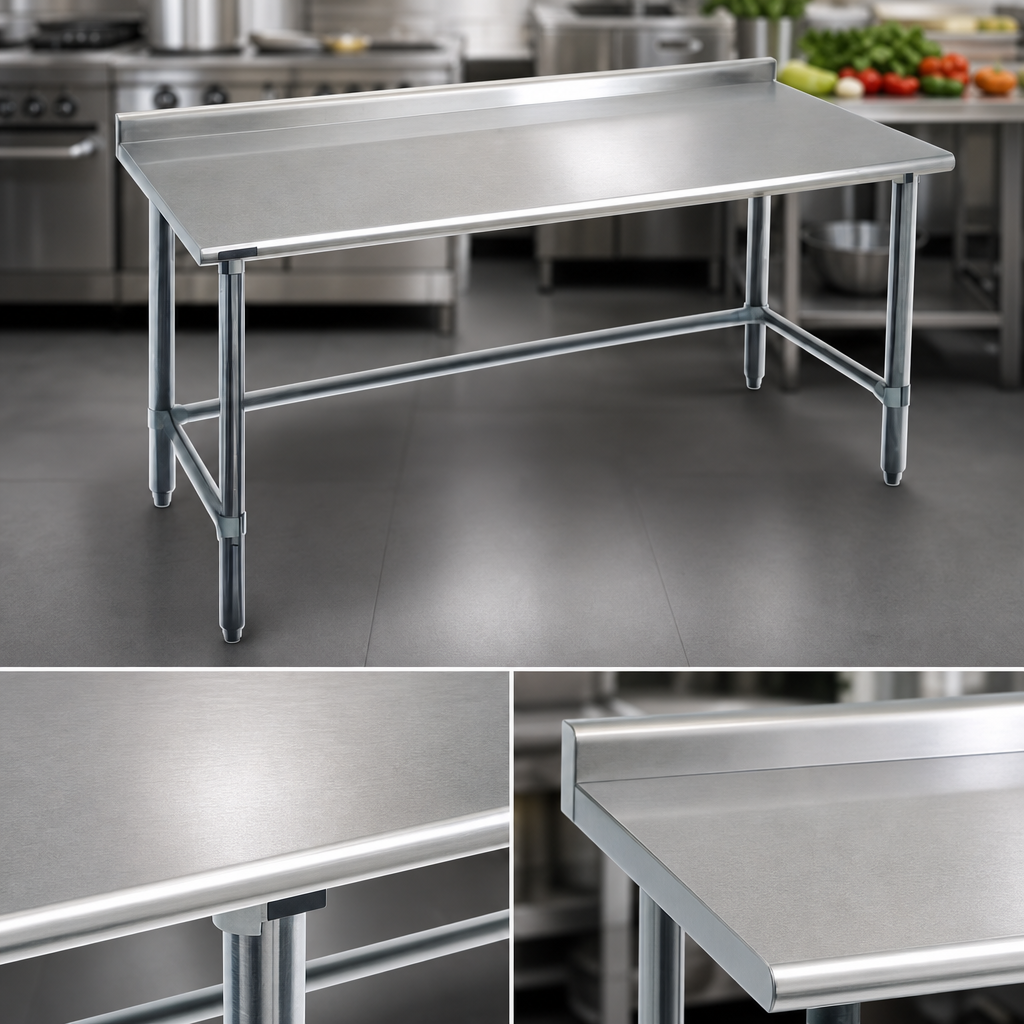 14-Gauge 300 Series Stainless Steel Top