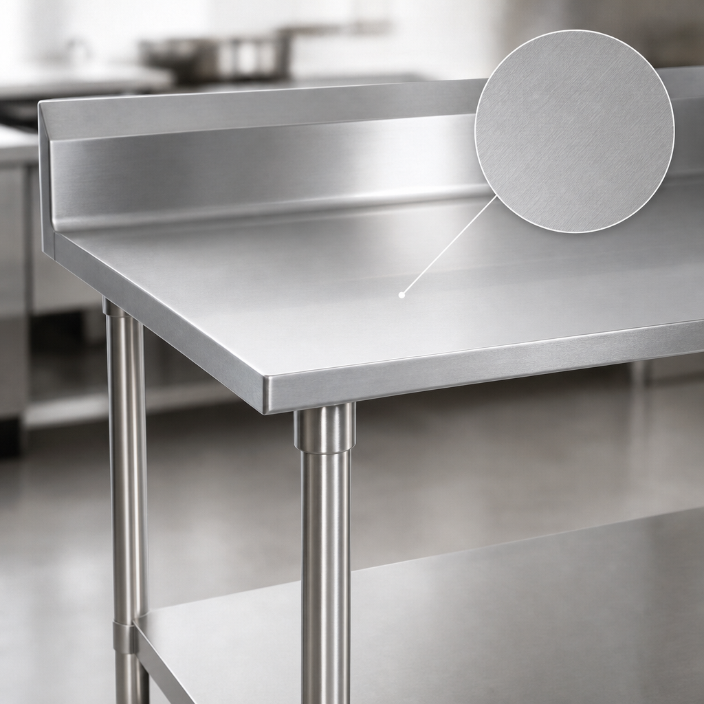 14-Gauge 300 Series Stainless Steel Top