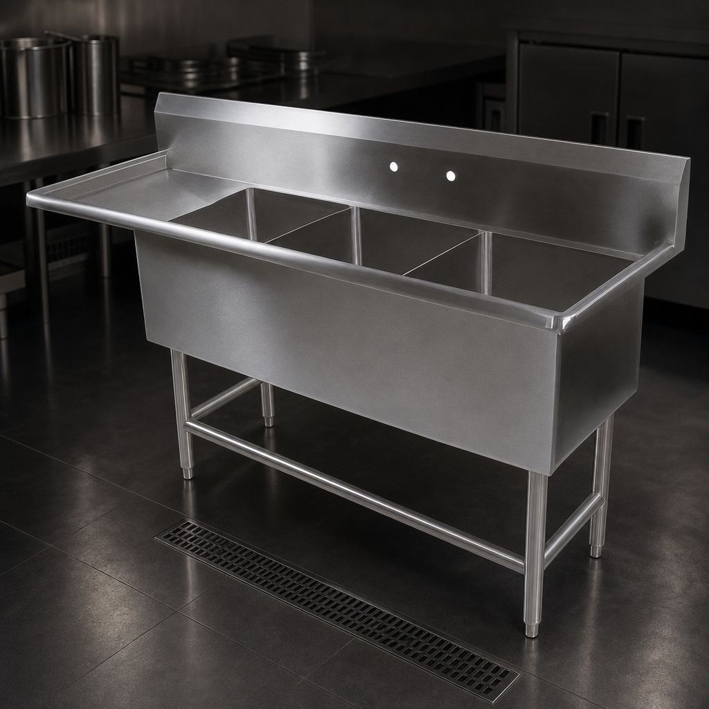 Heavy-Duty Stainless Construction