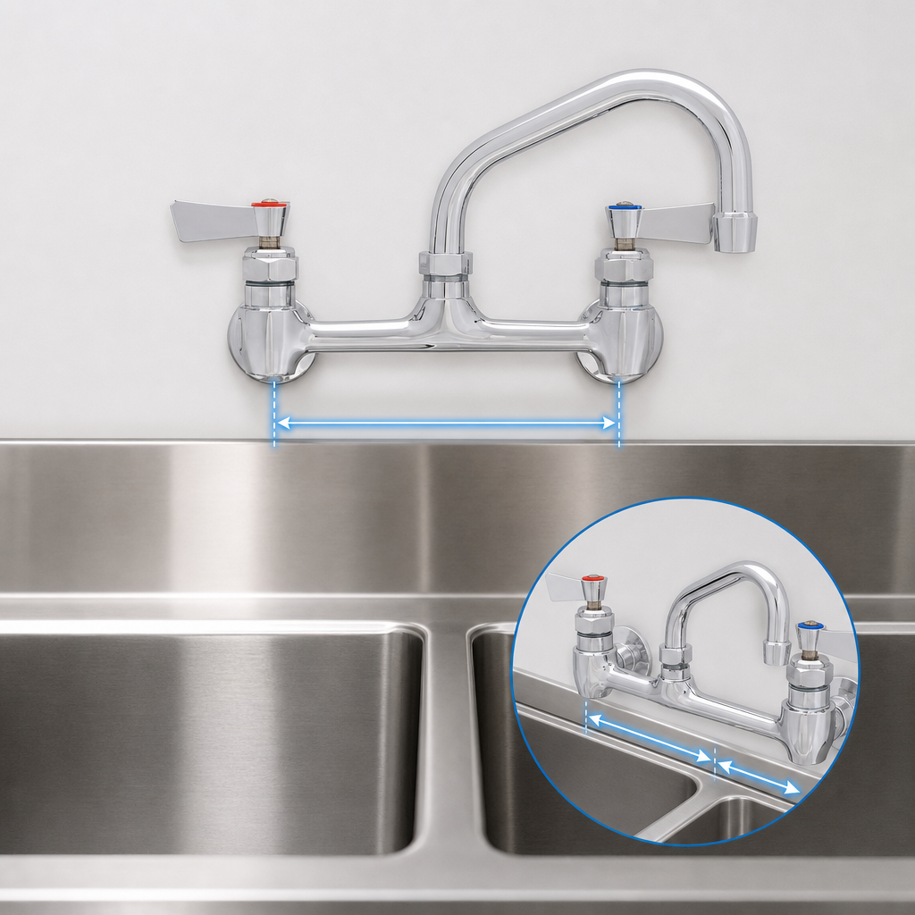 8-Inch Adjustable Centers