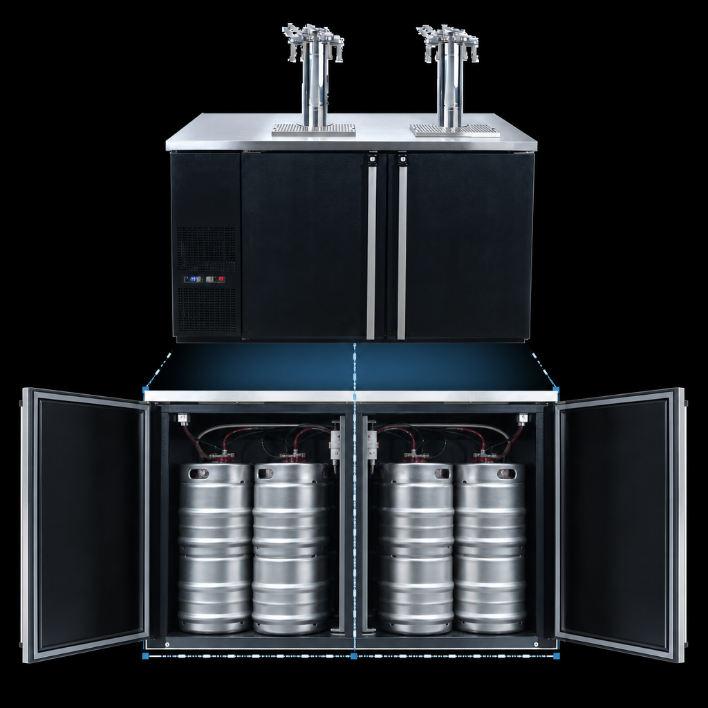 Two-Section Cabinet