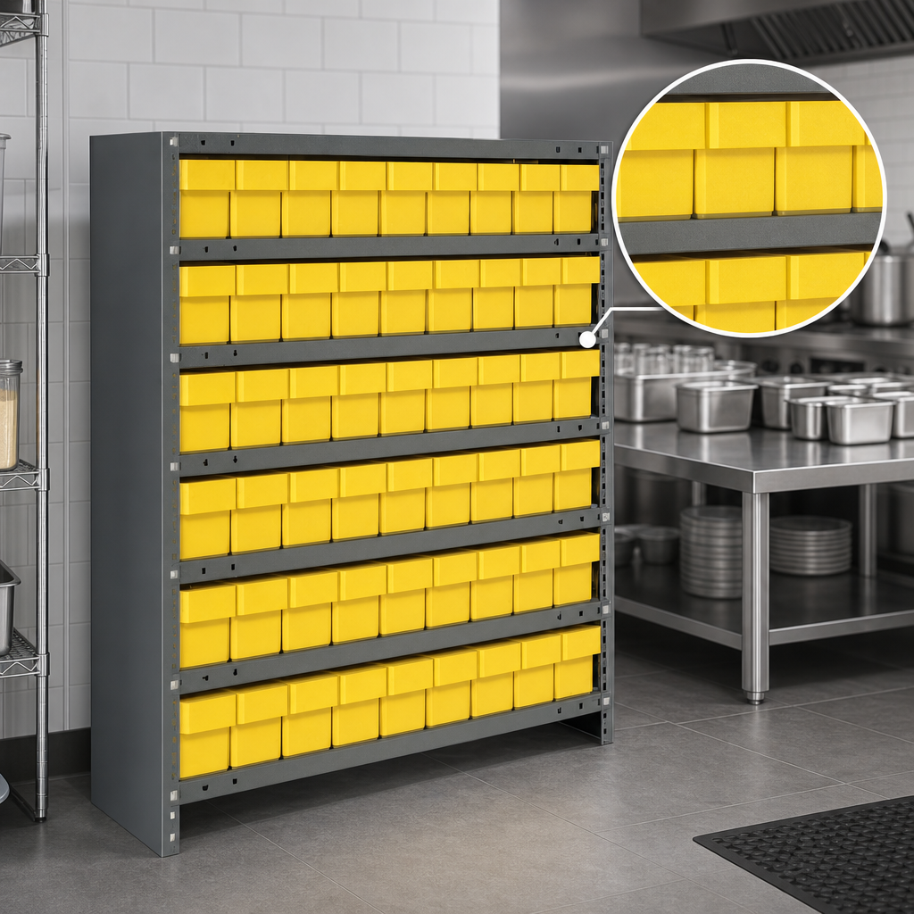Closed Shelving Design