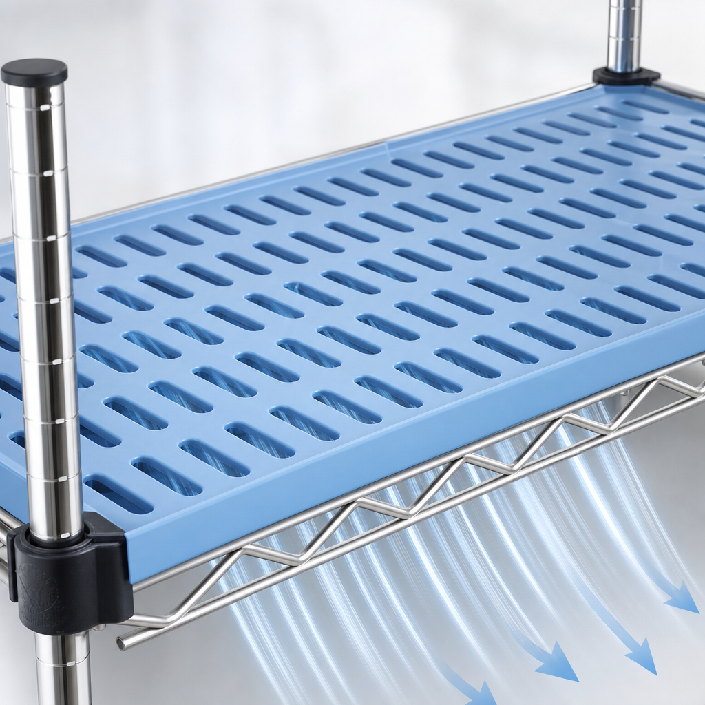 Louvered Polymer Mat