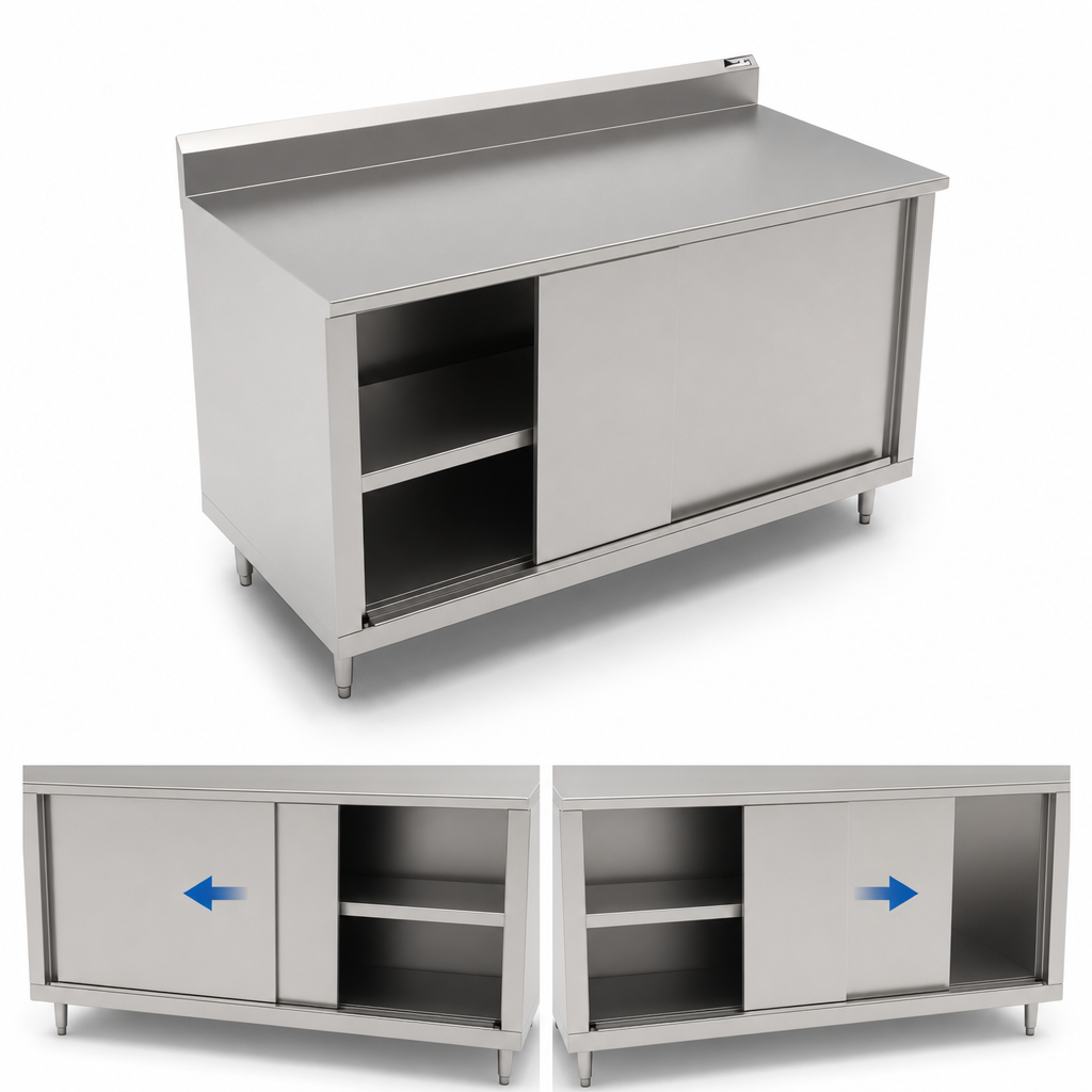 Sliding Double-Panel Doors