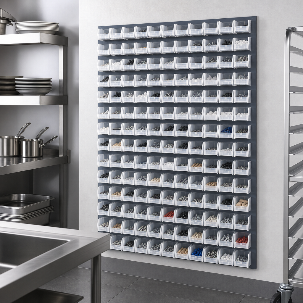 Wall-Mounted Storage Panel