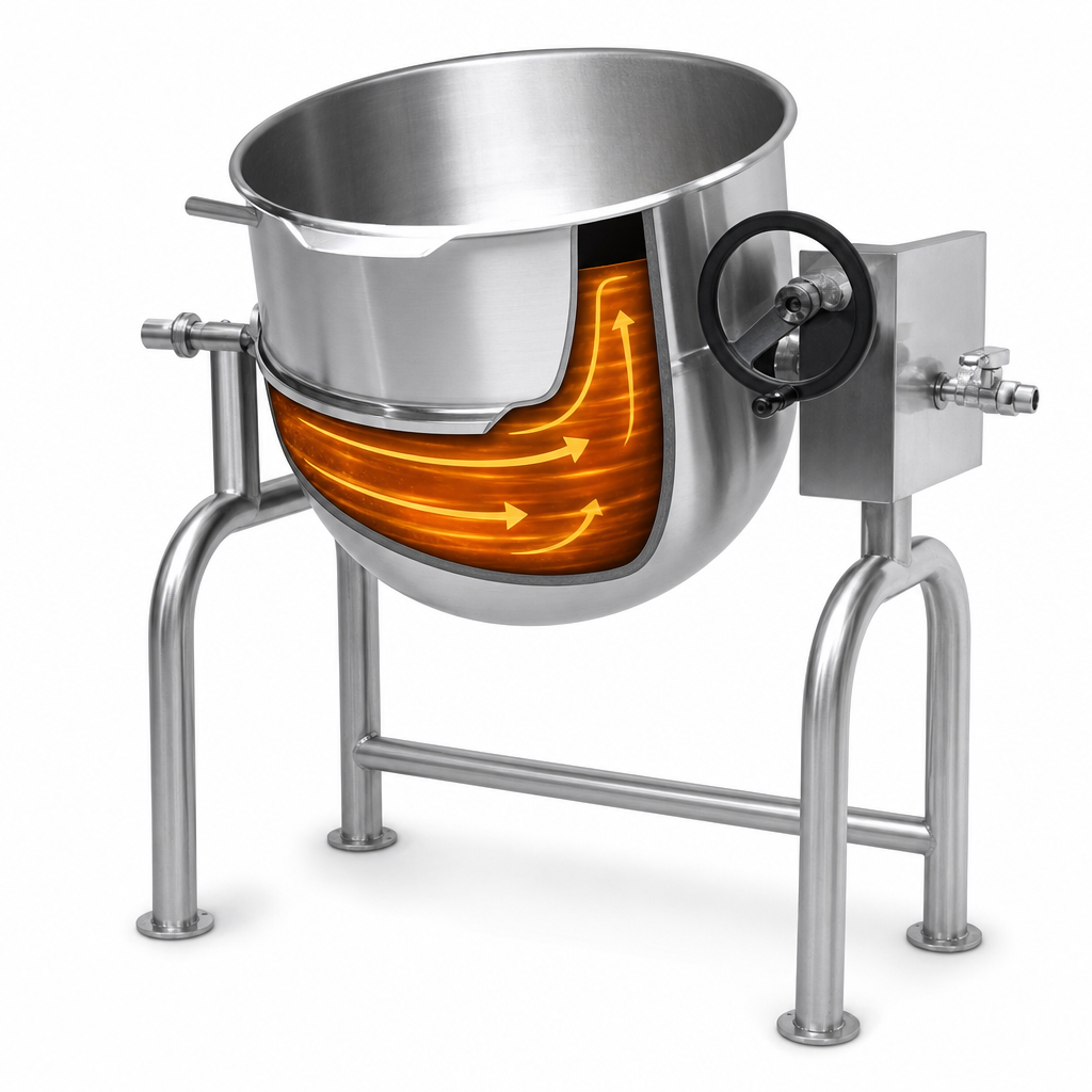 2/3 Jacketed Direct Steam Design