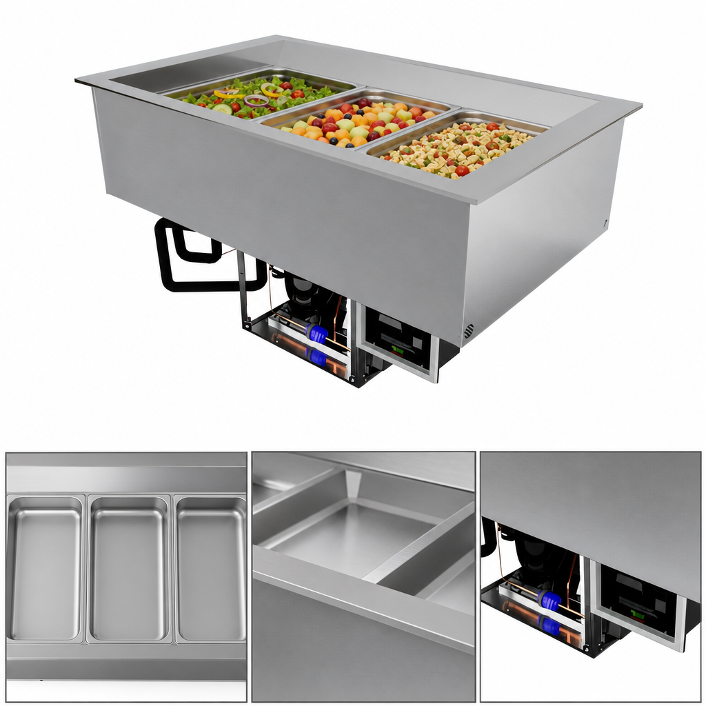 Three-Pan Full-Size Capacity